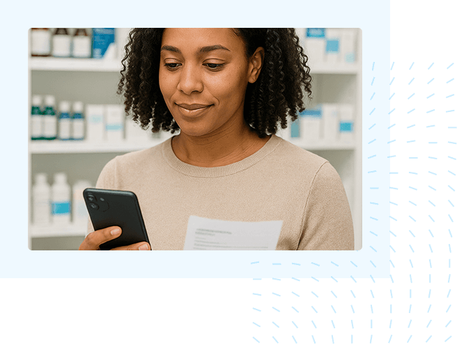 Search medication on phone